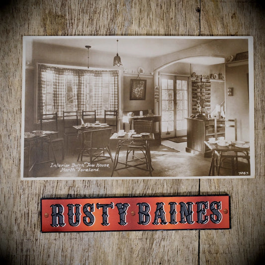 Postcard North Foreland Dutch Tea House Cafe Interior, Broadstairs RP