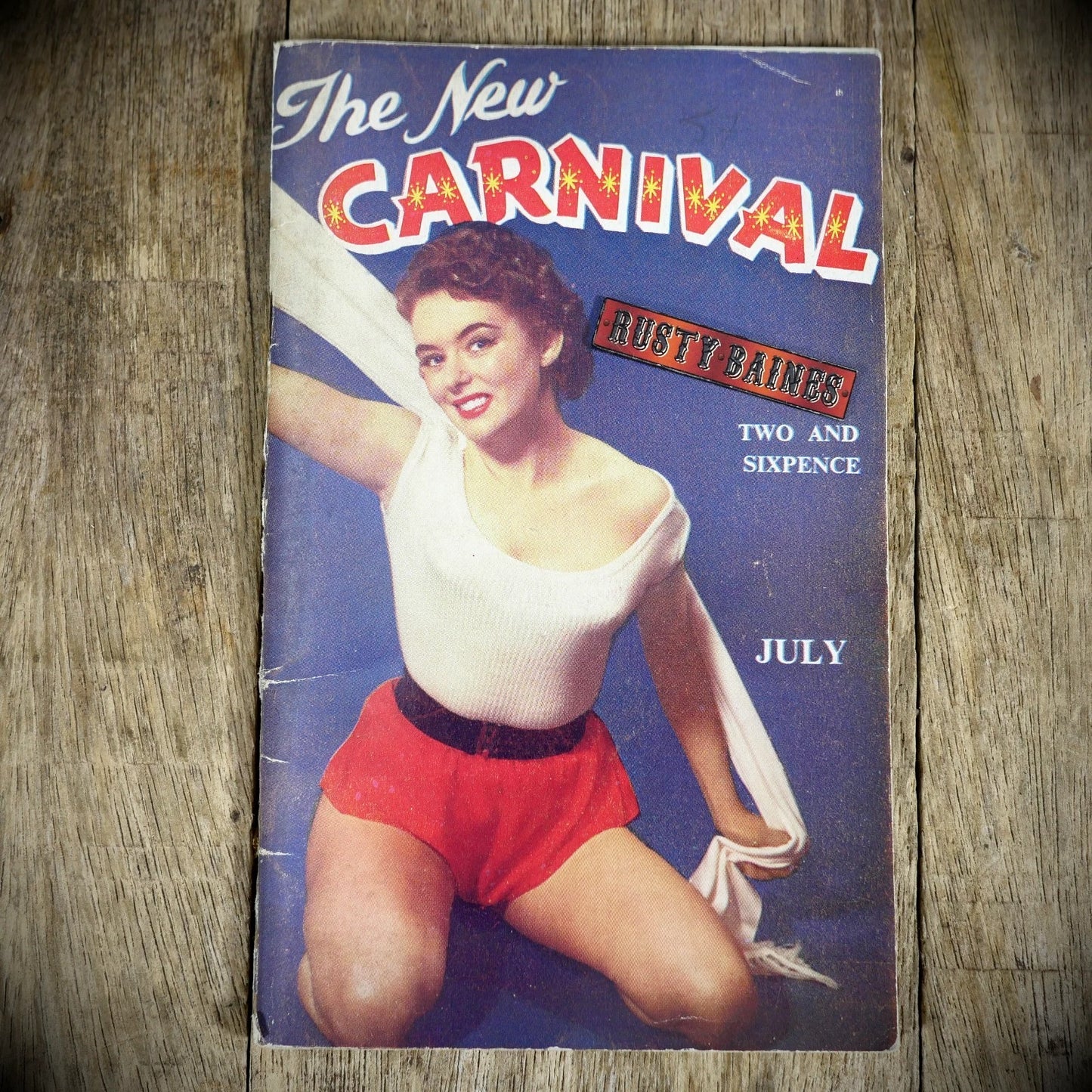 Carnival July 1957, Pocket Pin-Up Glamour Photography Magazine, Lingerie