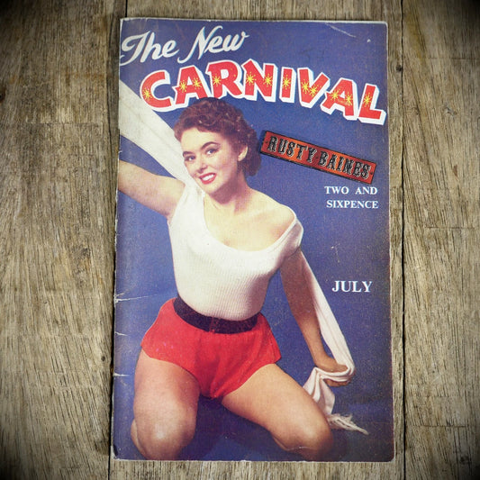 Carnival July 1957, Pocket Pin-Up Glamour Photography Magazine, Lingerie