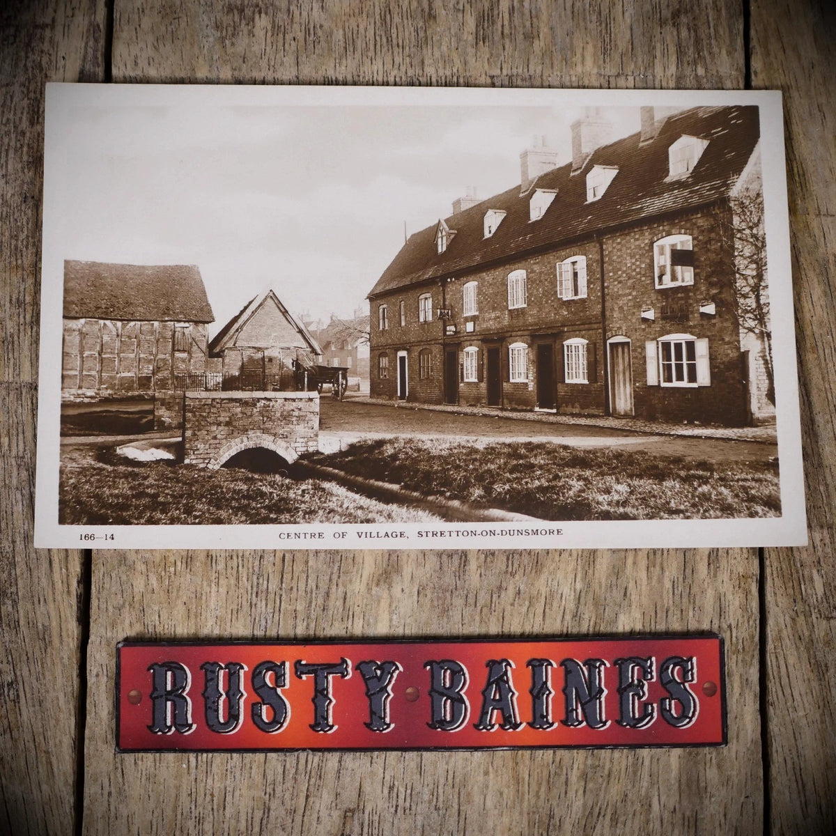 Postcard, Stretton-on-Dunsmore Village, Real Photo