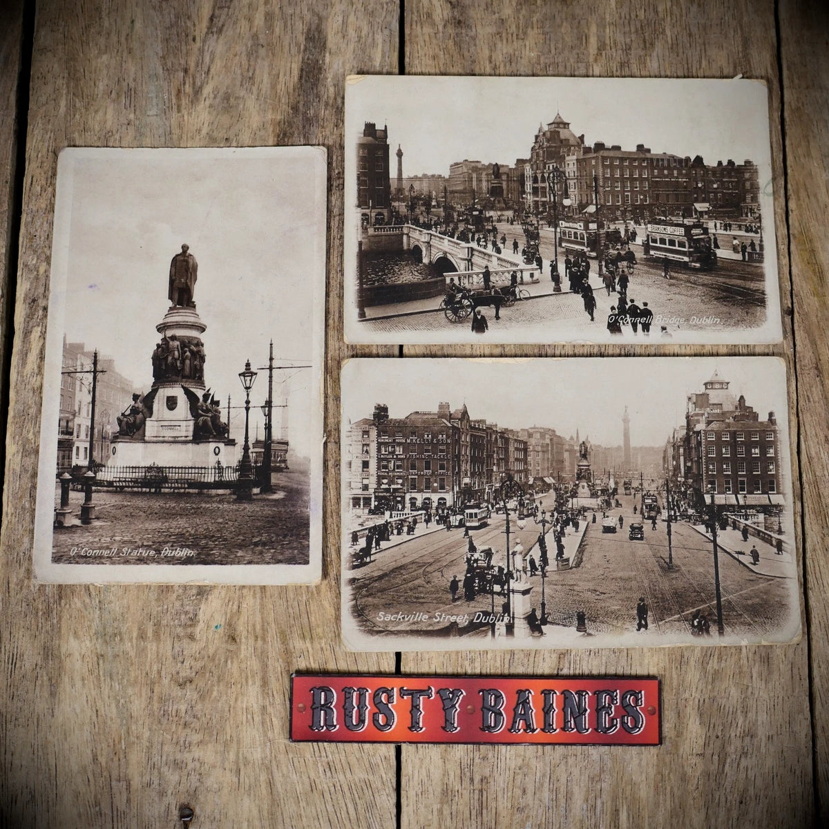 Postcard Bundle, Dublin Early 1900's, Sackville Street Etc. Printed