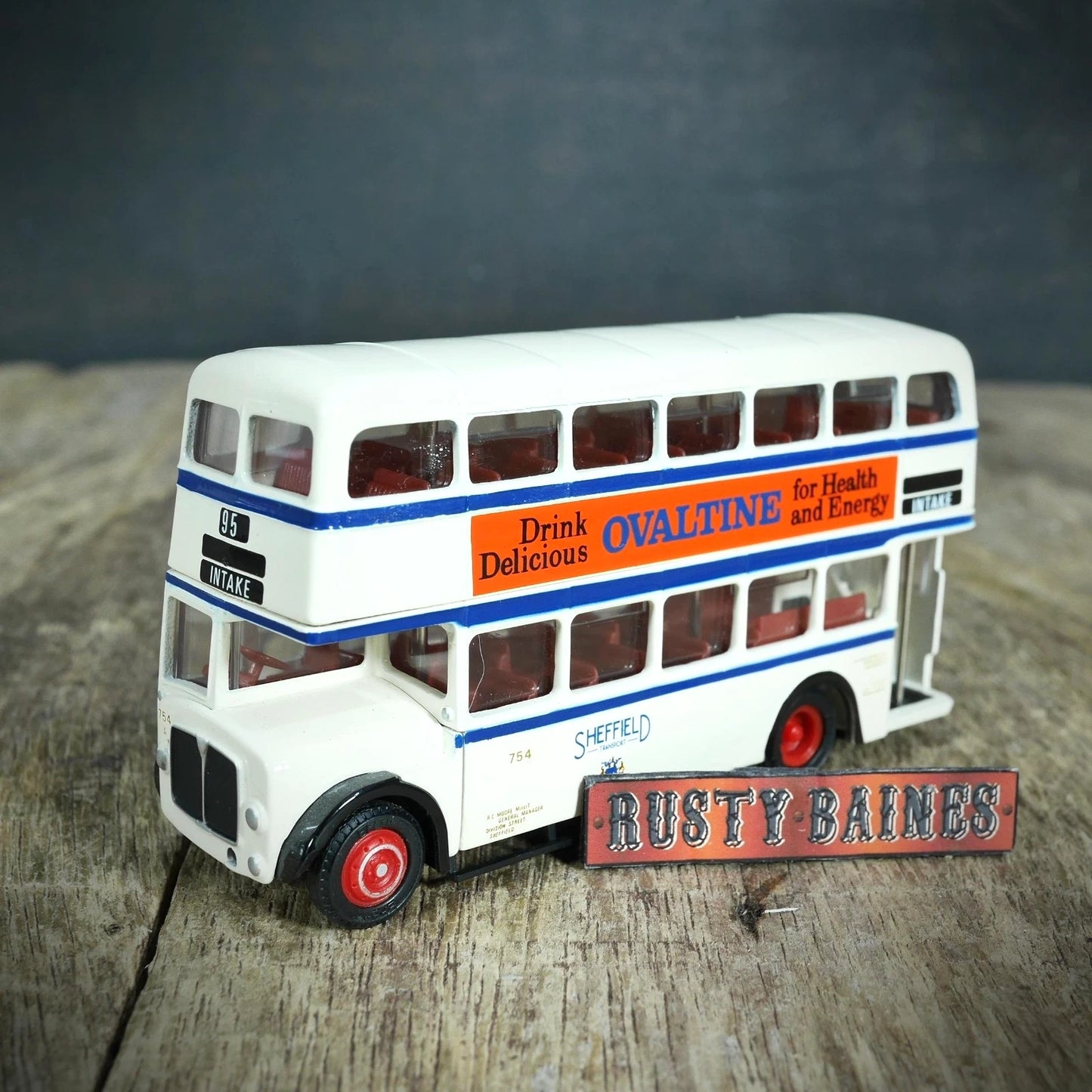 EFE 1/76 Scale, Orion Bodied Regent III Sheffield Double Decker Bus #95 Intake