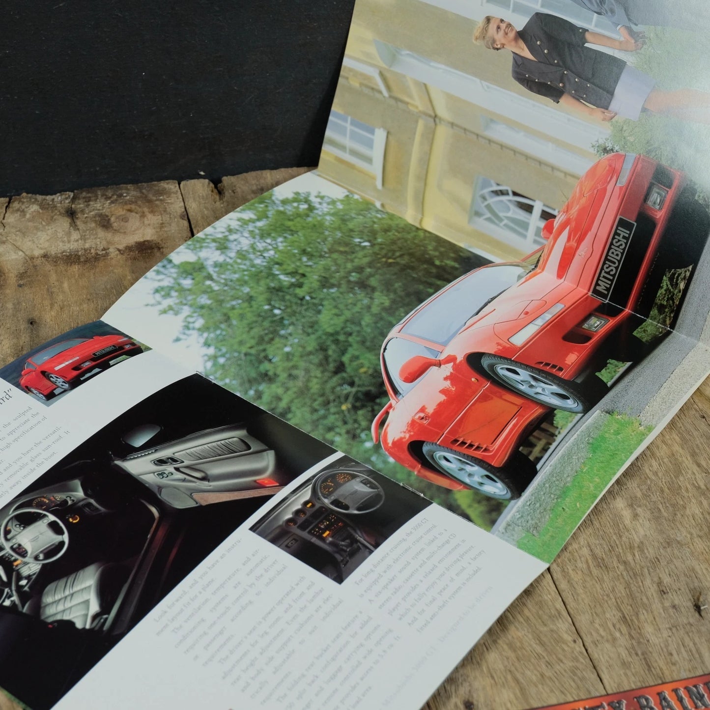 Original Car Brochure, Mitsubishi 3000 GT, 1992 UK