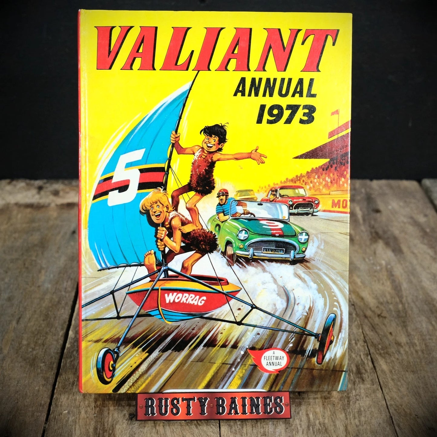 Valiant Annual 1973, Vintage British Fleetway Comic Hardcover