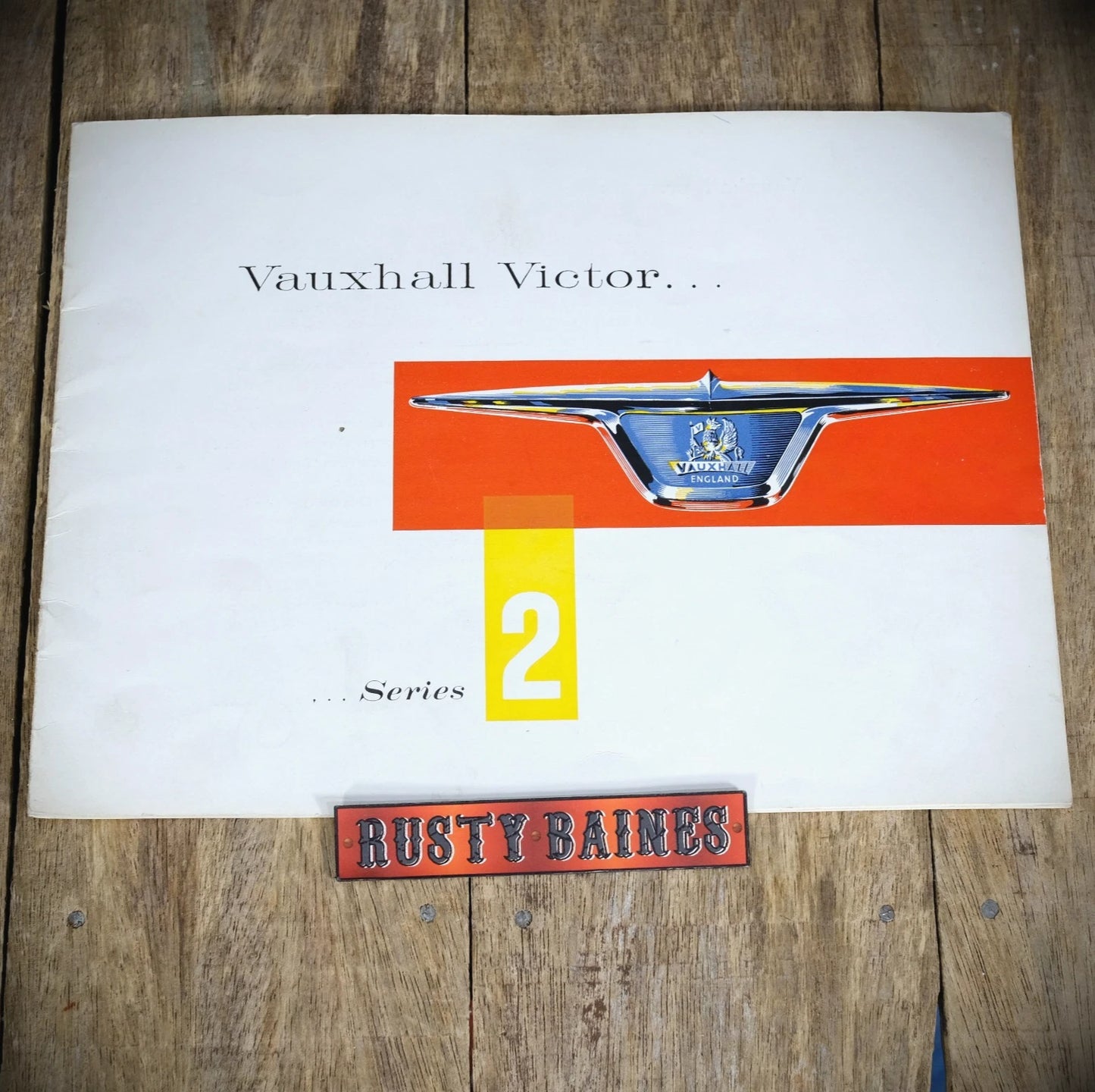 Vintage Car Brochure, Vauxhall Victor Series 2 Mk2 (F Series) V1170