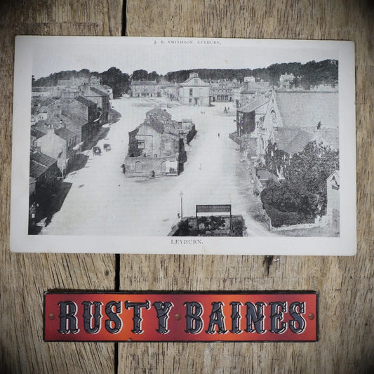Postcard, Leyburn Early 1900s View Yorkshire, Printed