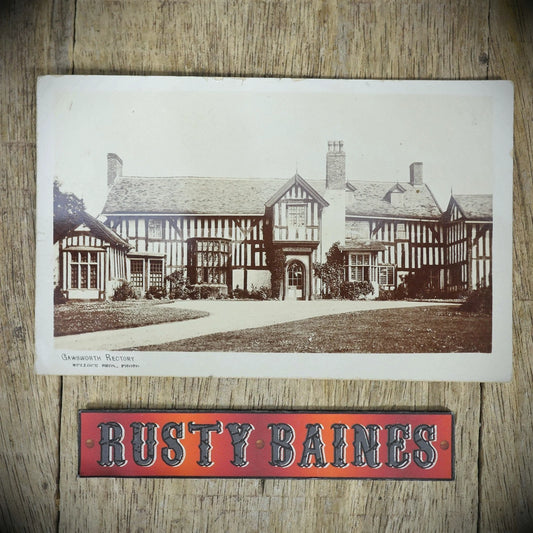 Postcard, Gawsworth Rectory Cheshire, Real Photo