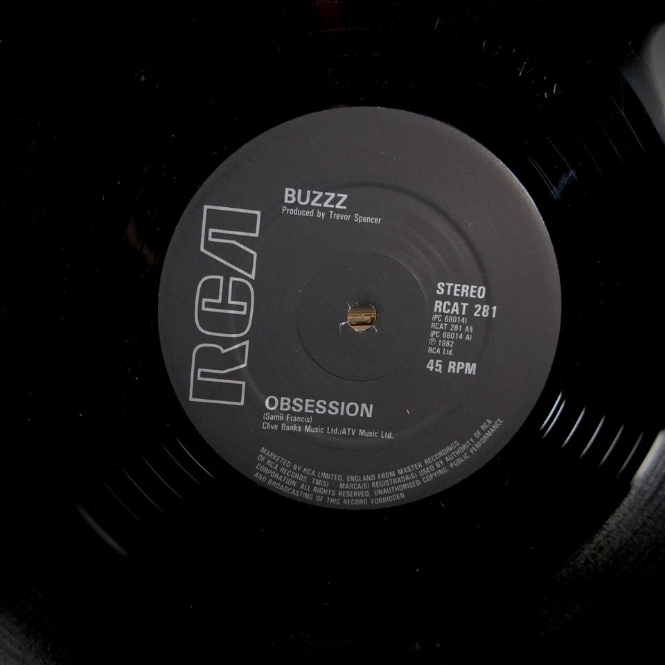 Record 12" Single x2, Buzz, Sorry My Dear/Obsession