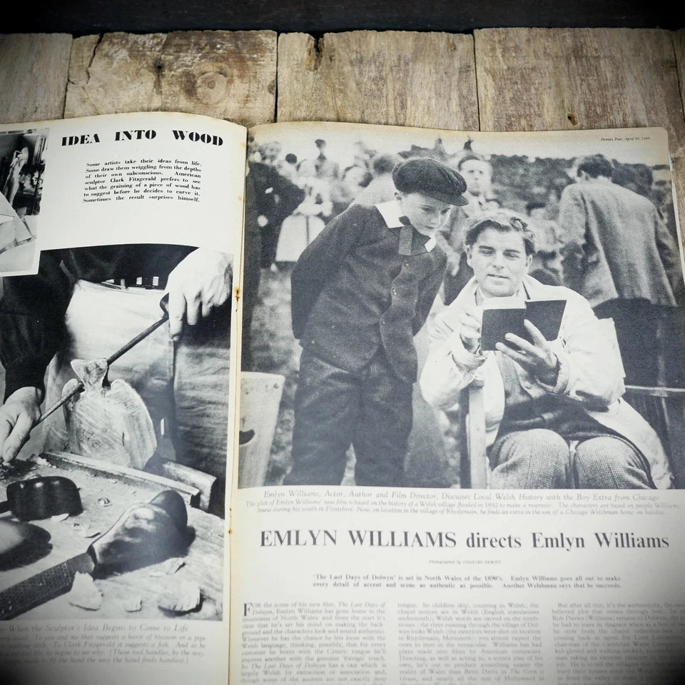 Picture Post 30 April 1949, Bieldside School, K Hutton Lingerie, Emlyn Williams