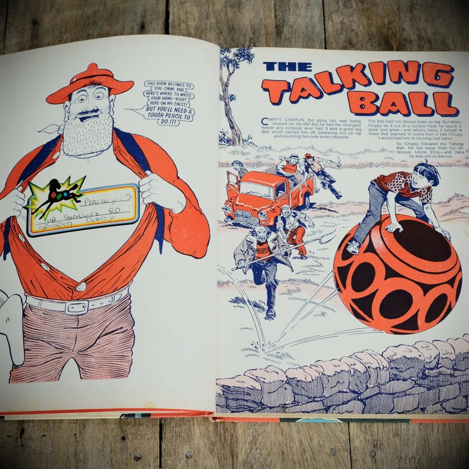 Dandy Annual 1975, Vintage British D C Thomson Comic Hardcover