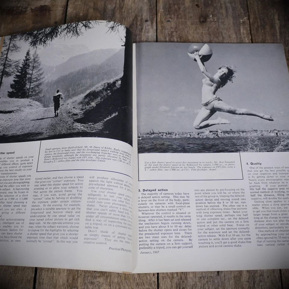 Vintage Practical Photography Magazine January 1967