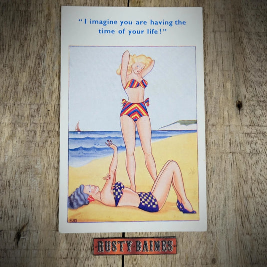 Postcard, Time of Your Life, Bikini Bathing Beauty Girls