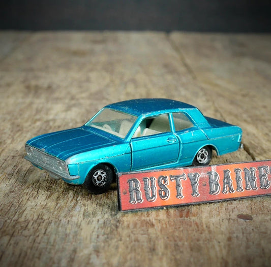 Original Vintage Matchbox/Lesney No.25 Ford Cortina Mk2 Blue, No Box