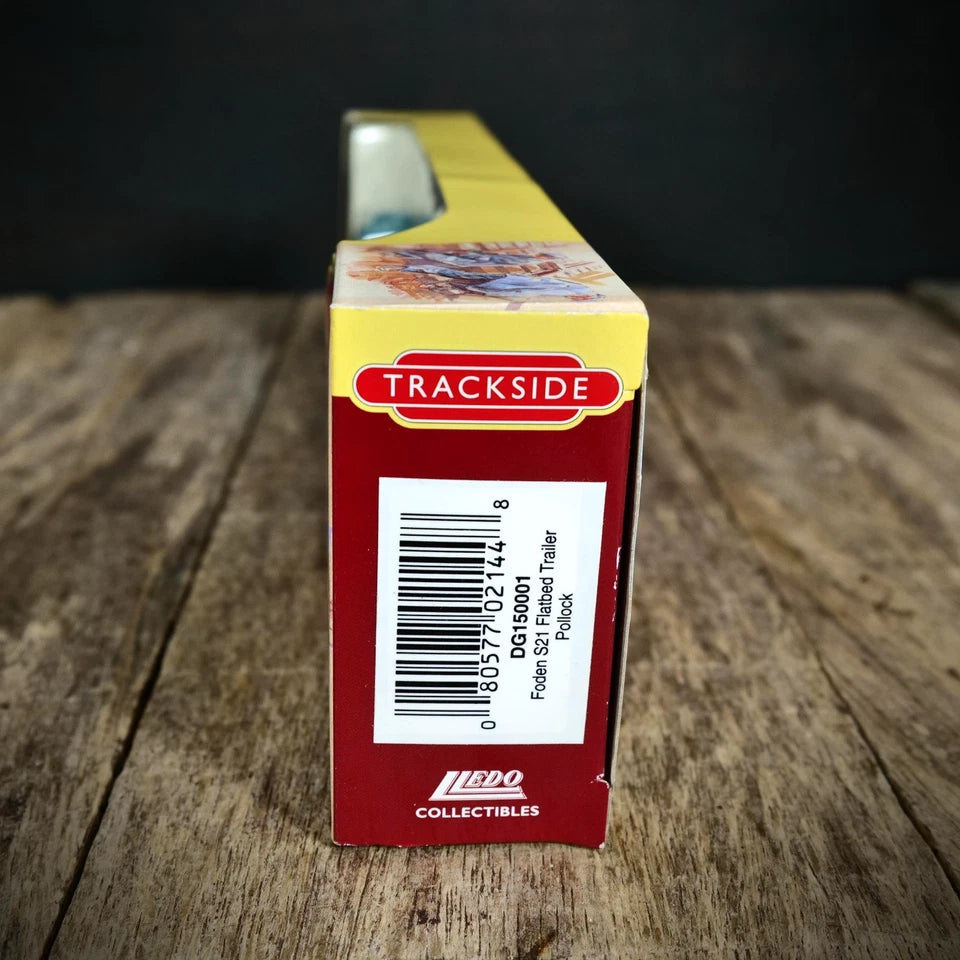 Lledo Trackside Foden S21 Flatbed Lorry, Pollock Road Transport, 1/76