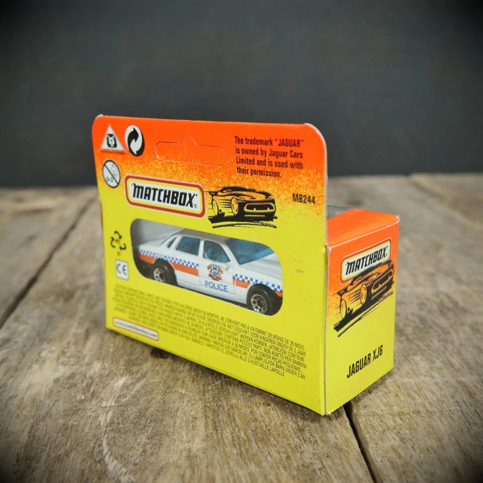 Matchbox, Sealed Box, MB244 #1 Jaguar XJ6 Police Car