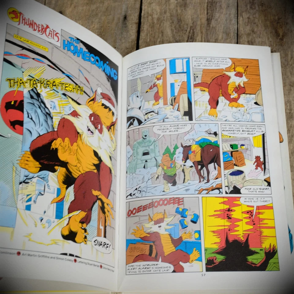 Thundercats Annual, Published 1990, Marvel, Cult Children's TV, Hardcover