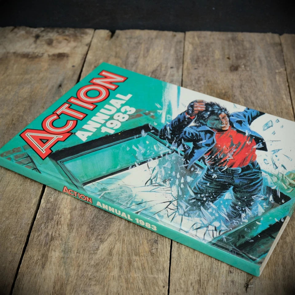Action Annual 1983, Vintage British Fleetway Comic Hardcover