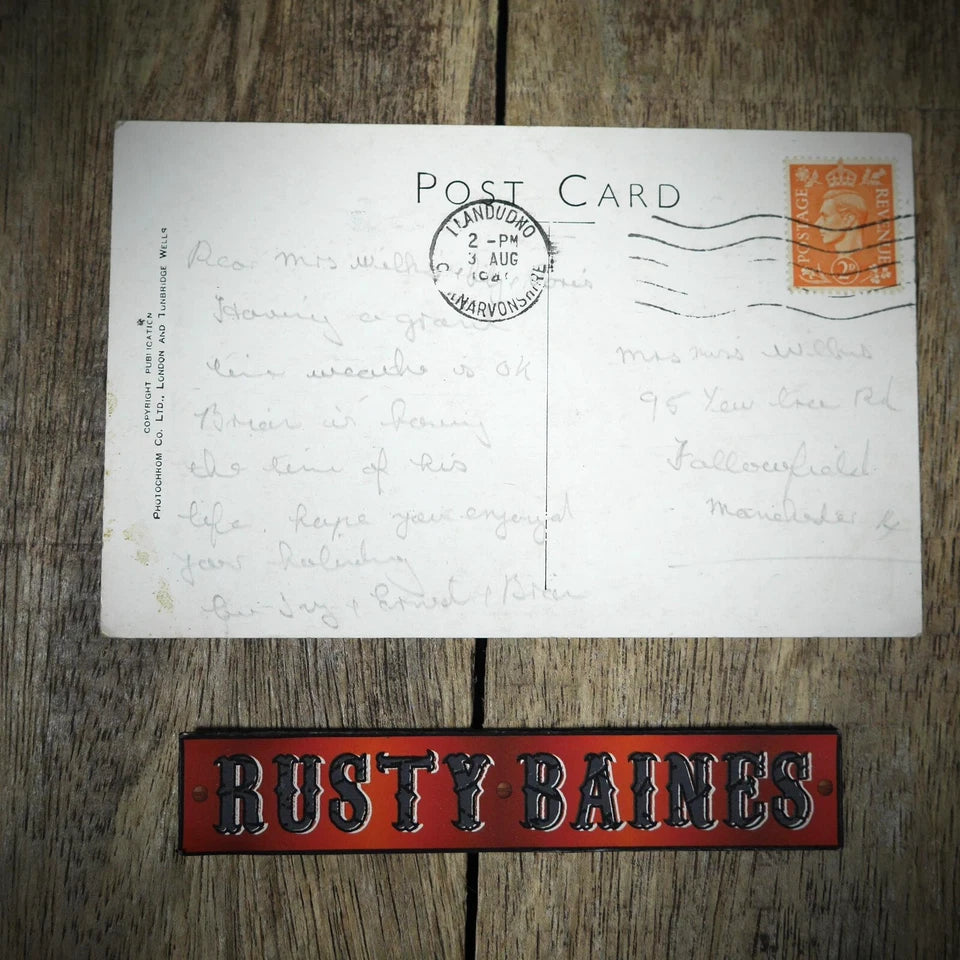 Postcard, Comic, Income Tax Inland Revenue Office, Bagpipe Noise