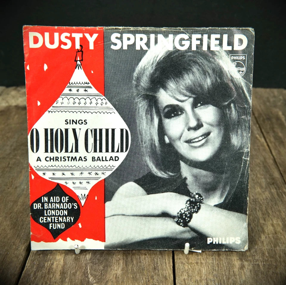 Record 7" Single: Dusty Springfield: O Holy Child, Jingle Bells