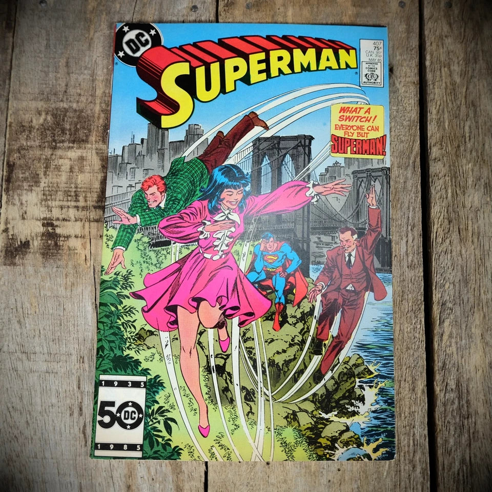 DC Comic, Superman #401, 402, 407, 1984/85