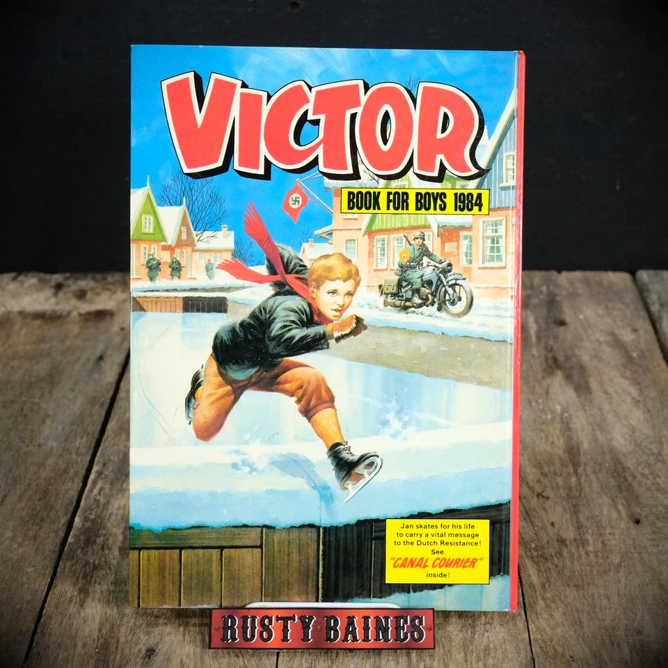 Victor Annual 1984, Vintage British D C Thomson Comic Hardcover