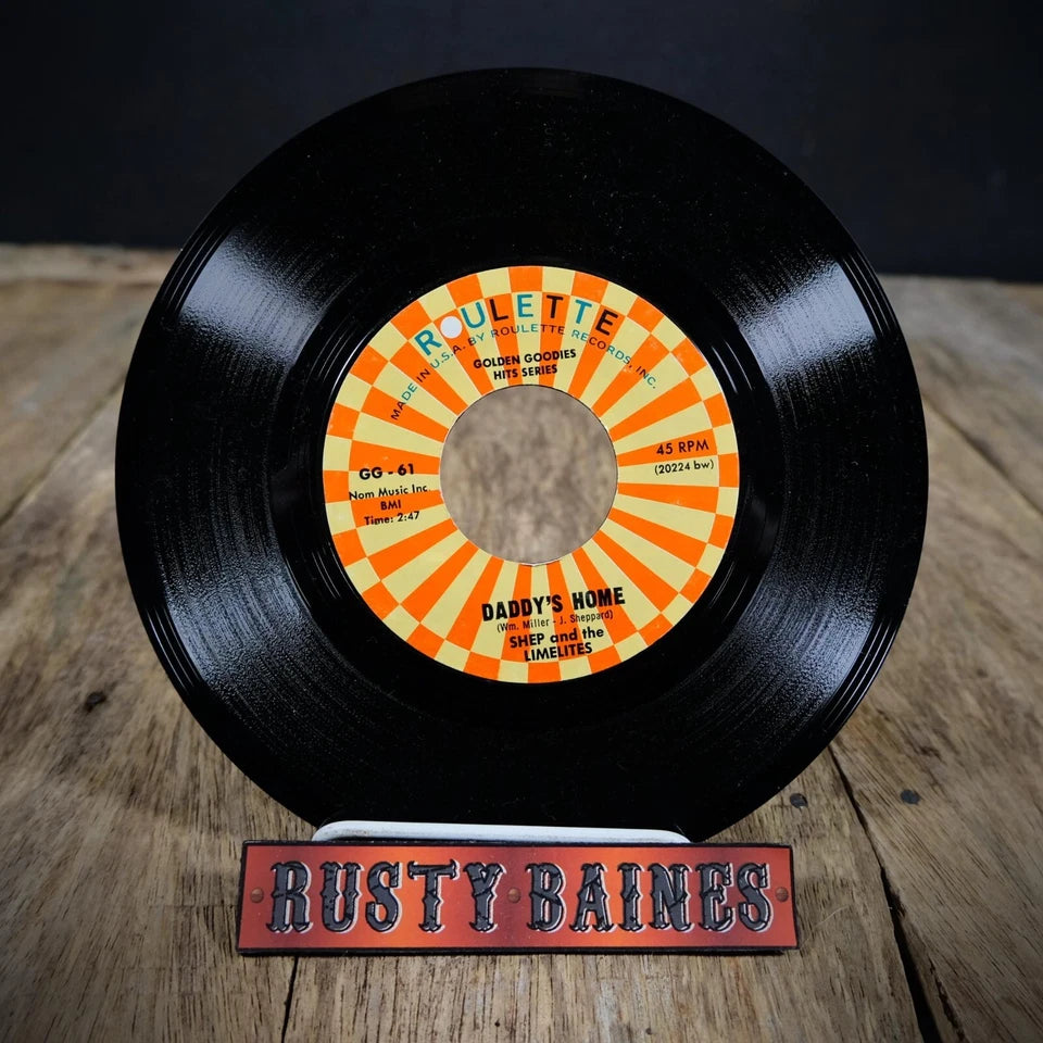 Record 7" Single, Shep and the Limelites, Daddy's Home/Our Anniversary