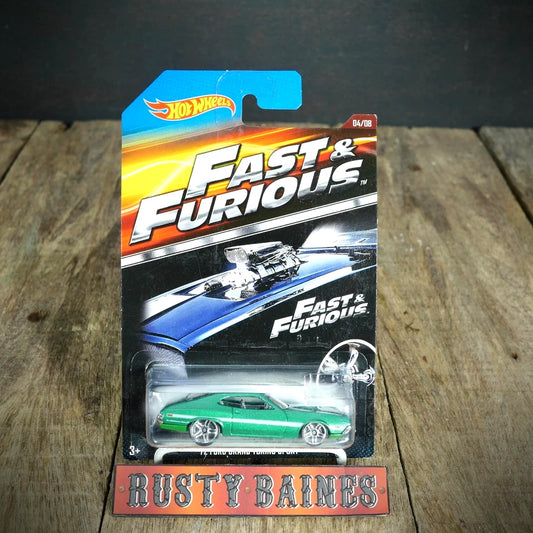 How Wheels, Fast & Furious, '72 Ford Gran Torino Sport, Spelling Mistake, Rare?