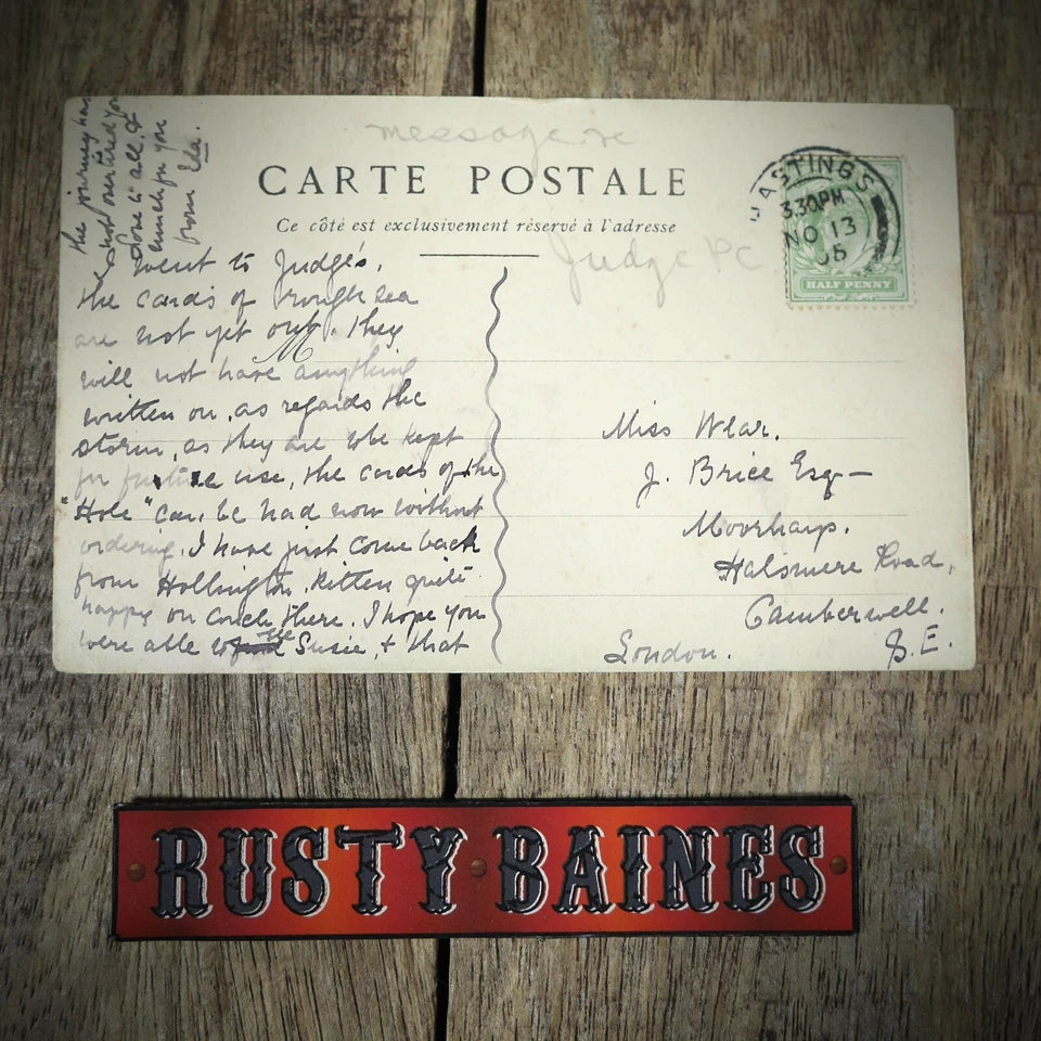 Postcard, Horse Racing, Jockey, Raised Hats, 1906