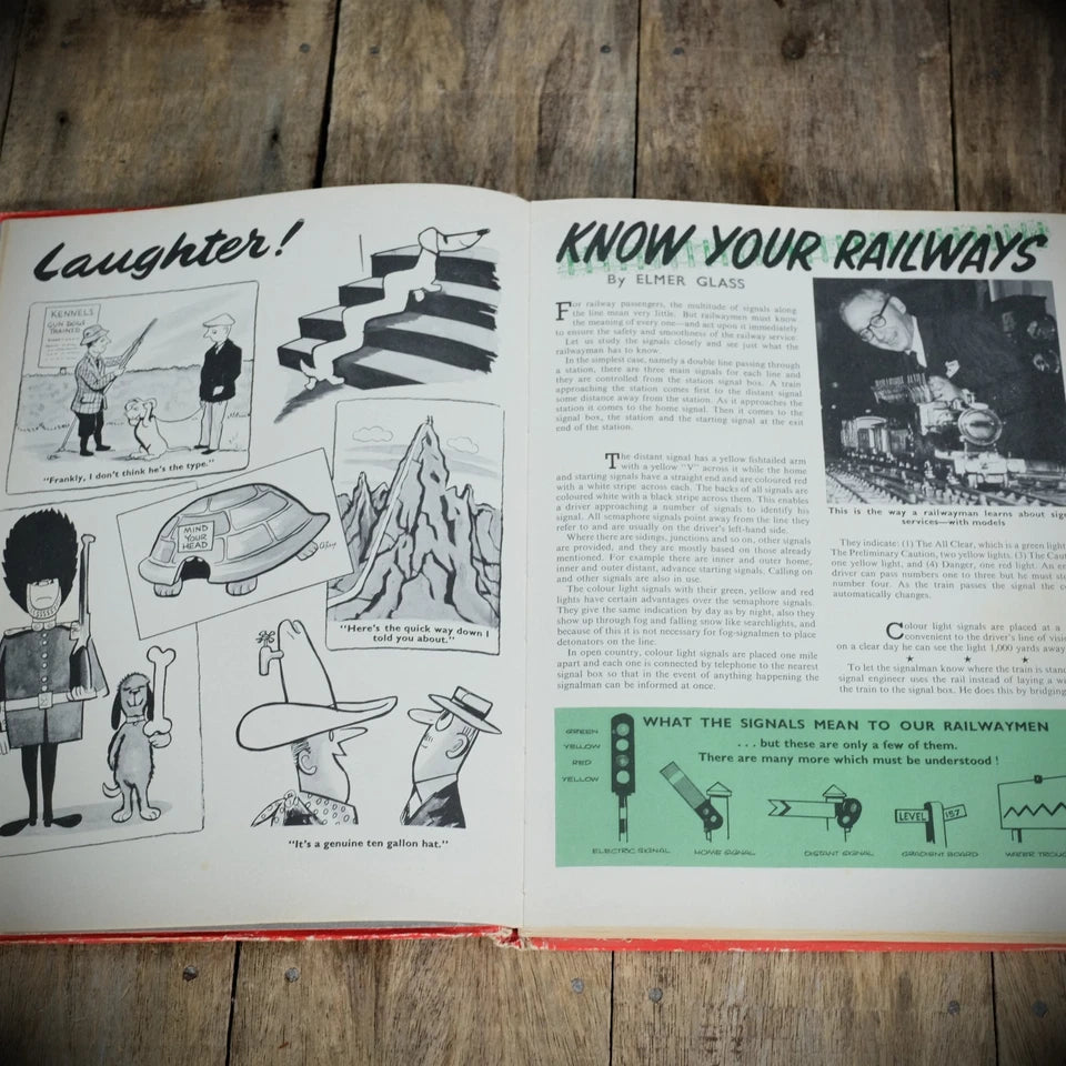 Express Super Colour Annual 1960, Beaverbrook Advernture Comic Hardcover