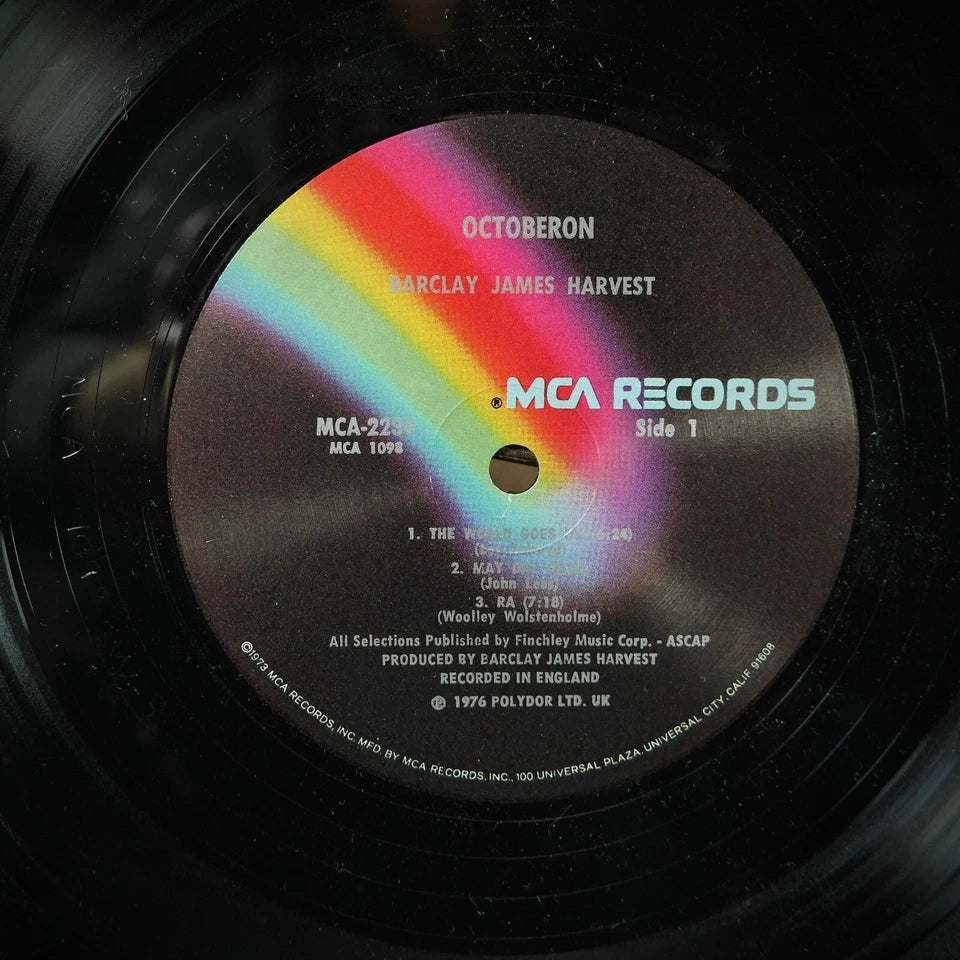 Record LP Album, Barclay James Harvest, Octoberon