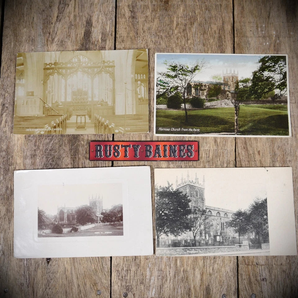 Postcard Bundle, Hornsea Church, East Yorkshire