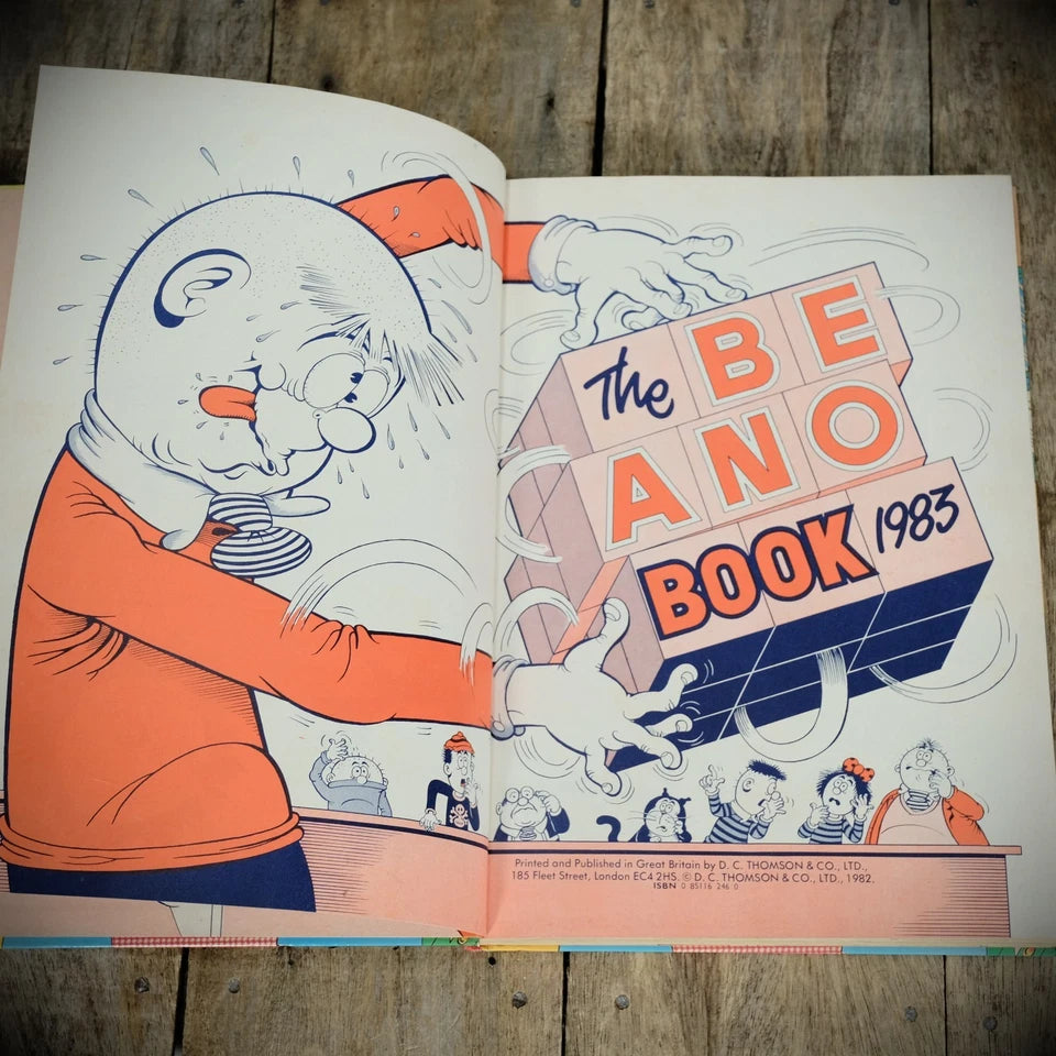 Beano Annual 1983, Vintage British D C Thomson Comic Hardcover