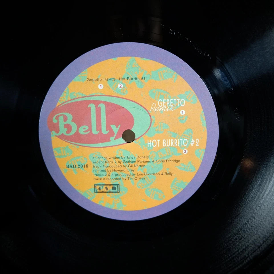 Record 12" EP, Belly, Gepetto Remix