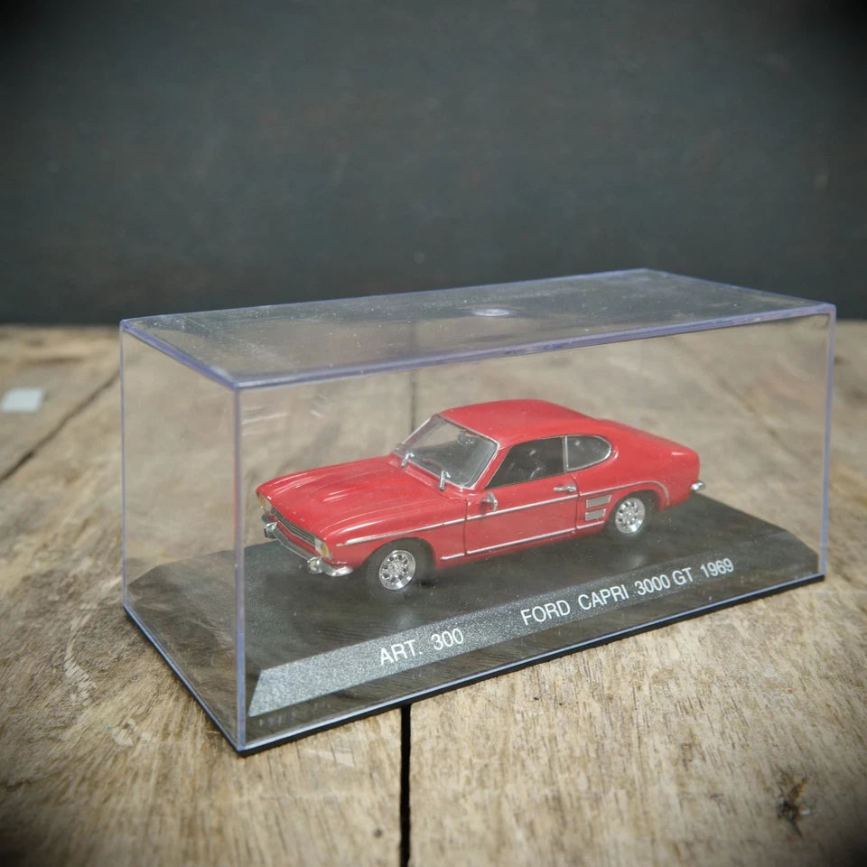 Corgi Detail Car Ford Capri Mk1 3000 GT, Red, 1/43 Scale Model, Boxed
