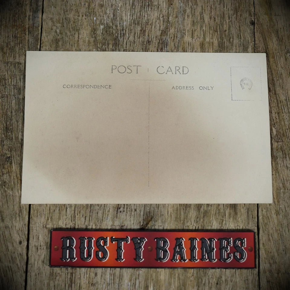 Postcard, Sheffield Fire 1921, Ruins, Skelton Works Heeley Disaster