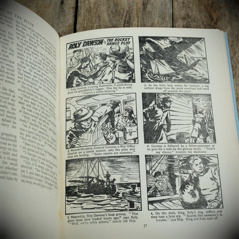 Collins Boys' Annual, Late 1950's Action/Adventure Children's Hardcover