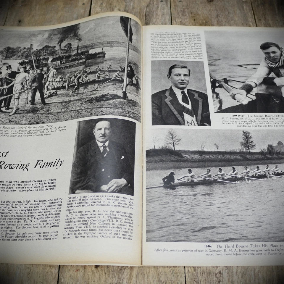 Picture Post 30 March 1946 Children's Hour-Kurt Hutton, Rowing-Bourne