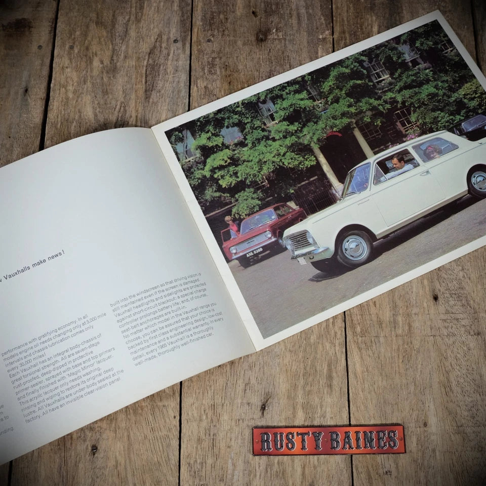 Car Brochure, Vauxhall 1964 Range 101 Victor, Viva, 3,3 Velox Cresta, VX4/90