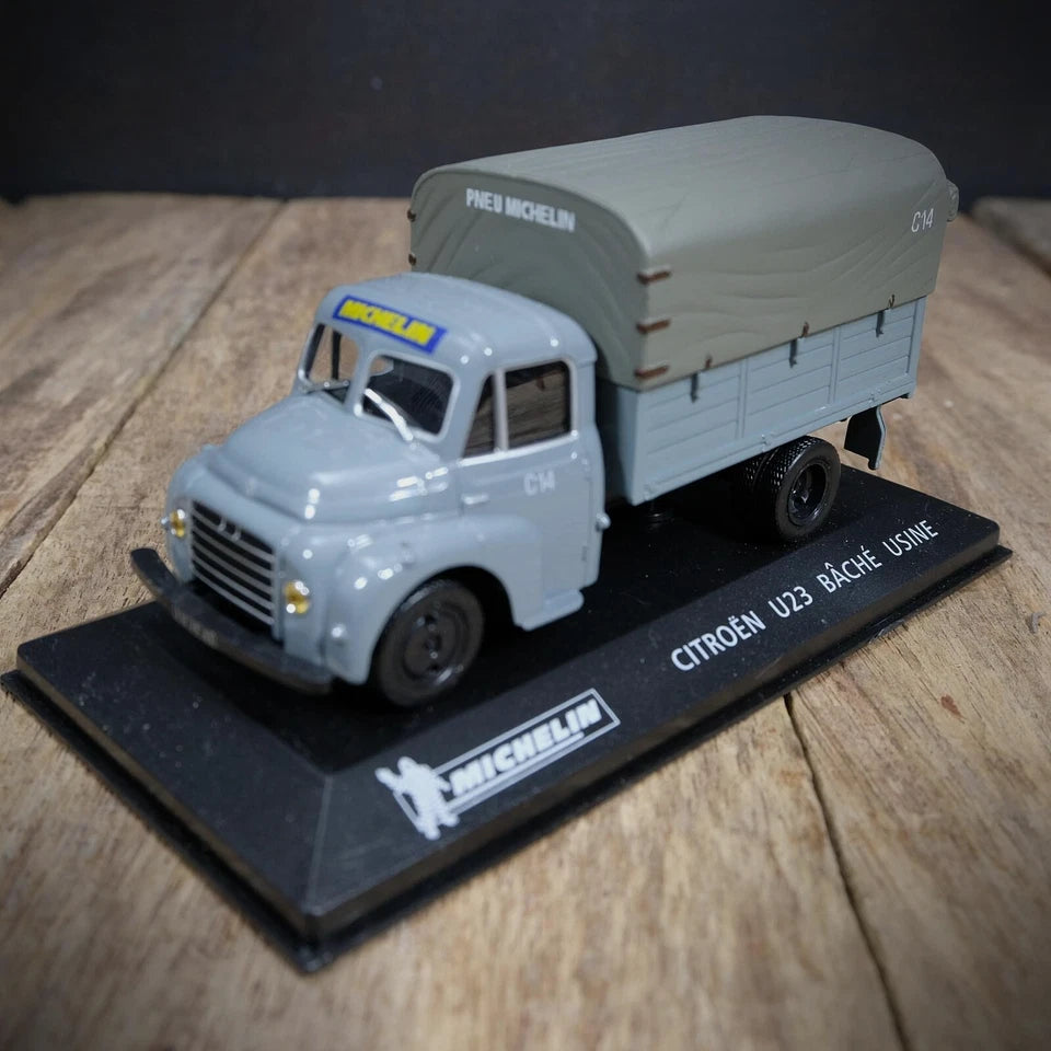 Small Bundle of French Commercial Vehicles Citroen U23 Etc. Playworn