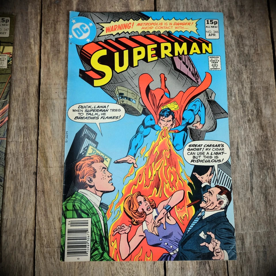 DC Comic, Superman #346, 347, 348, 1980