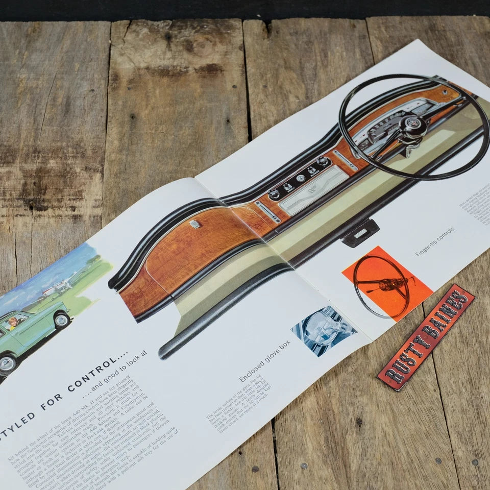 Original Car Brochure, Austin A40 Mk2 #2037/J, Saloon & Countryman
