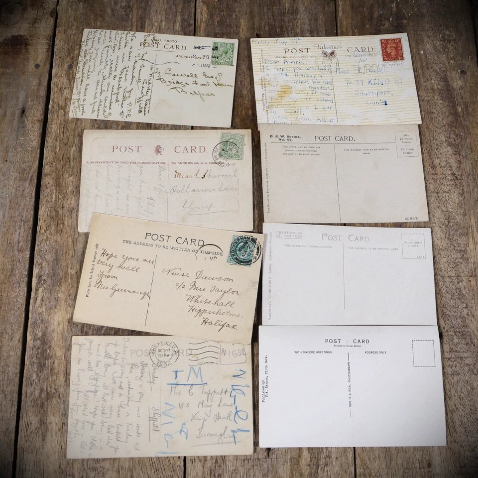 Postcard Bundle, Sheffield City Hall/Rivelin/Weston Park