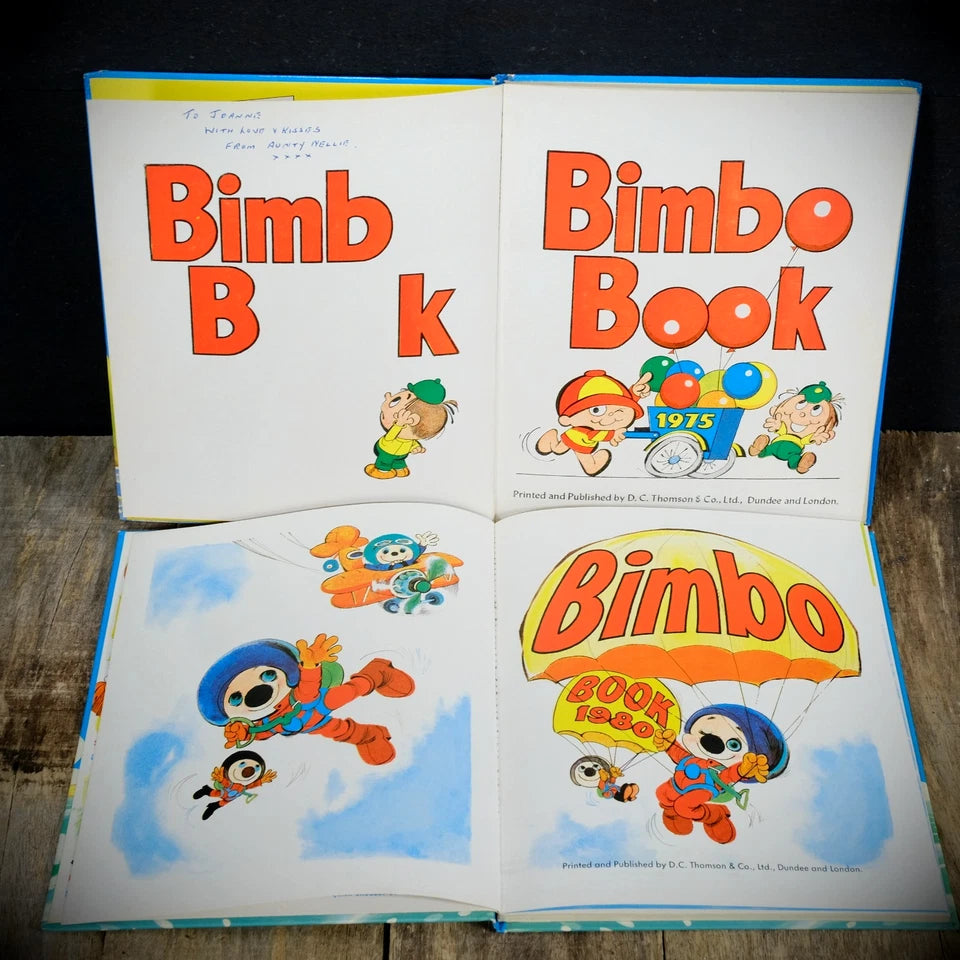 The Bimbo Book Annual 1978/1980, DC Thomson, Clumsy Clara, Jungle Jim Etc.