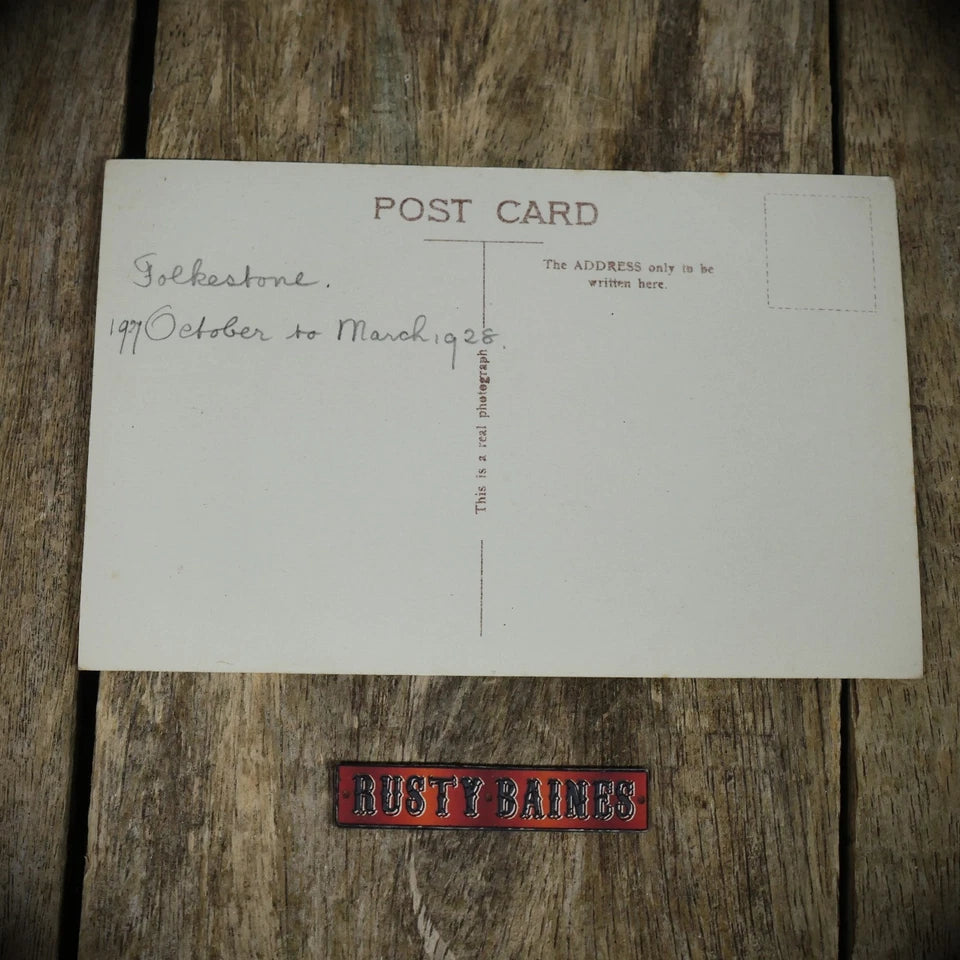 Postcard, Folkestone New Concert Hall 1928? Real Photo