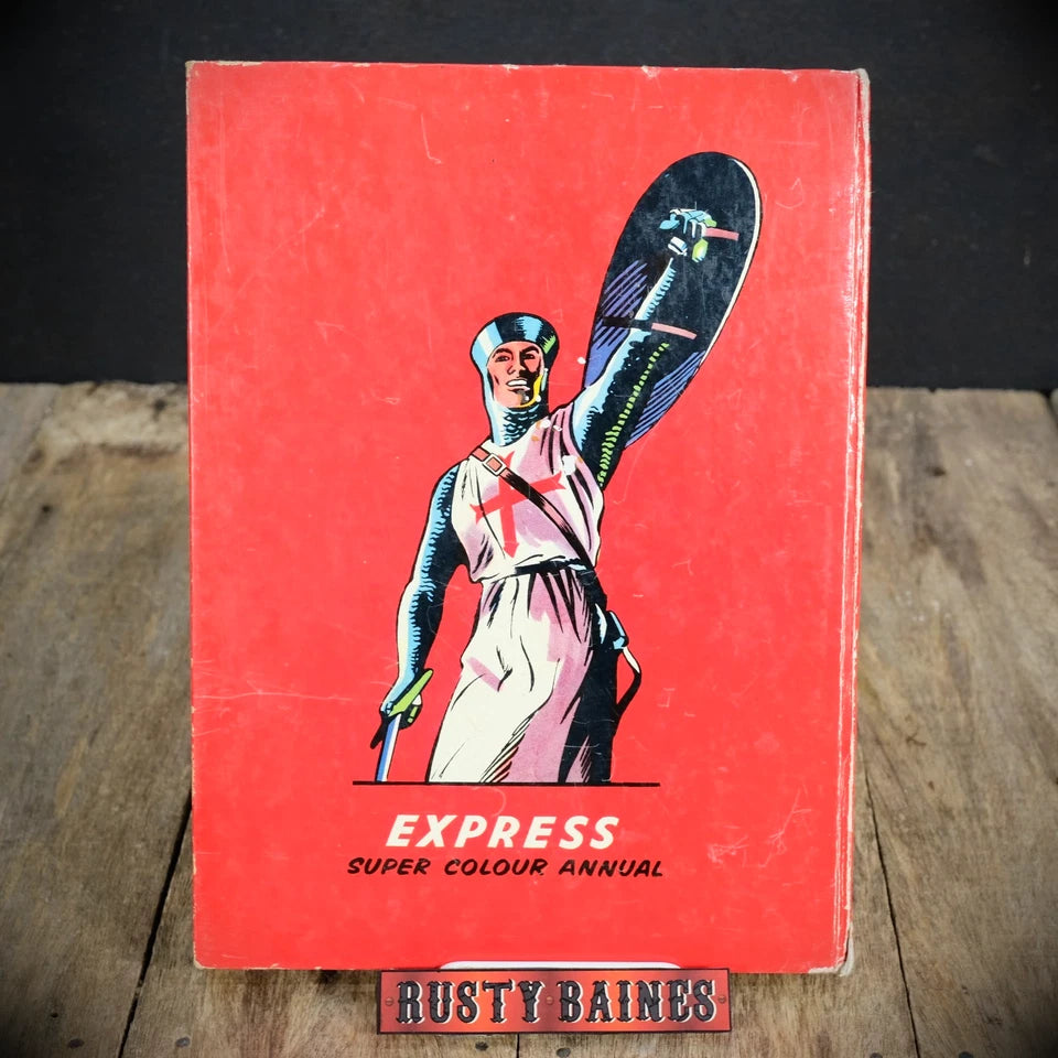 Express Super Colour Annual 1960, Beaverbrook Advernture Comic Hardcover