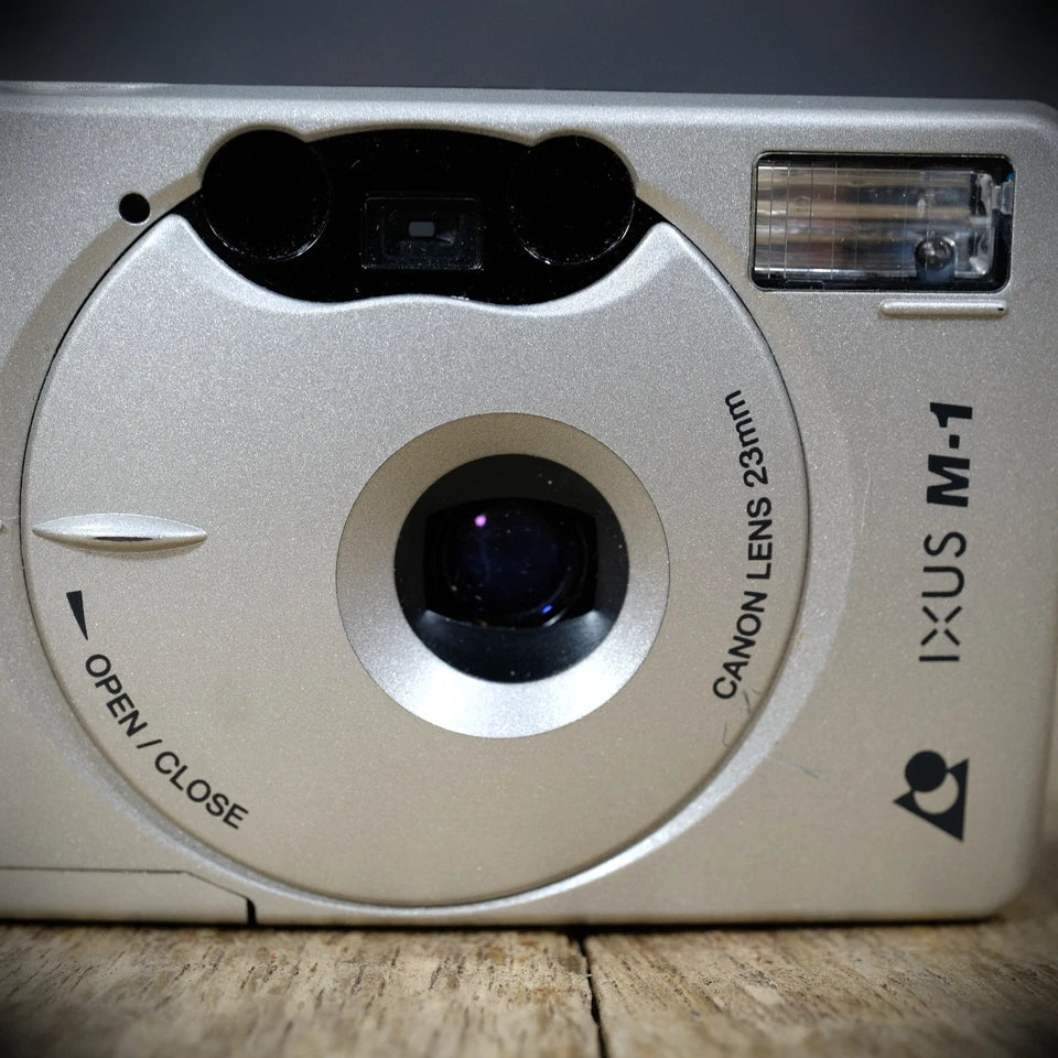 Canon IXUS M-1, 35mm APS Film Small Compact/Pocket Camera, Boxed, Case