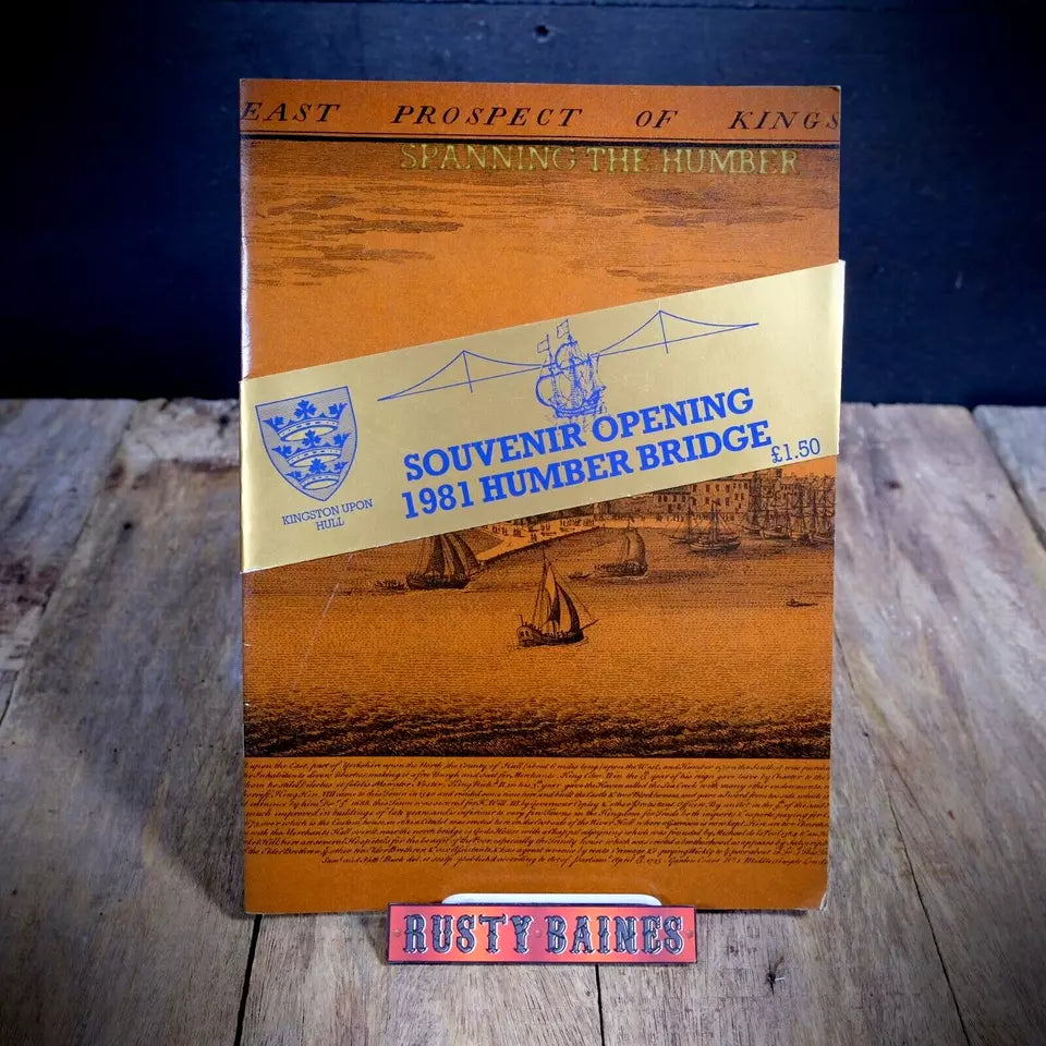 Souvenir Booklet of the Humber Bridge Opening 1981, Hull