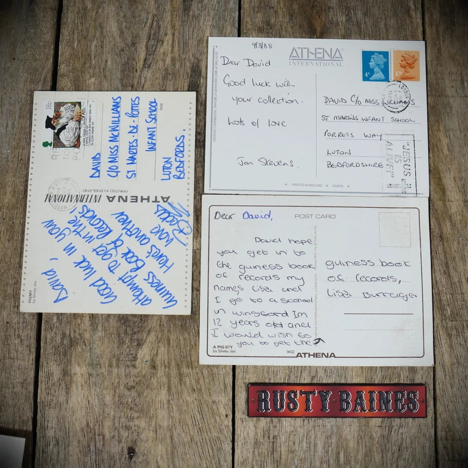 Postcard, Athena Art, Pig Comic, Silvey-Jex Etc, Continental size.