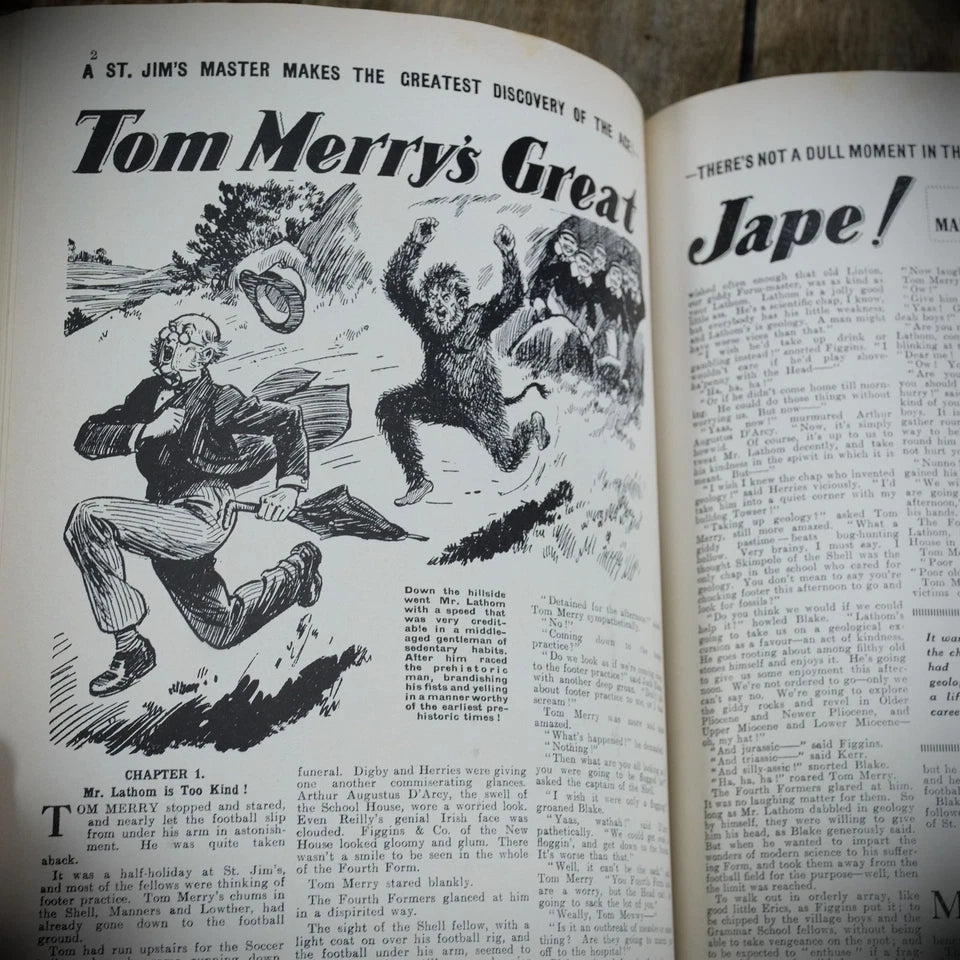 The Gem Volume No.8, Tom Merry's Best, Martin Clifford 1979 Hardback
