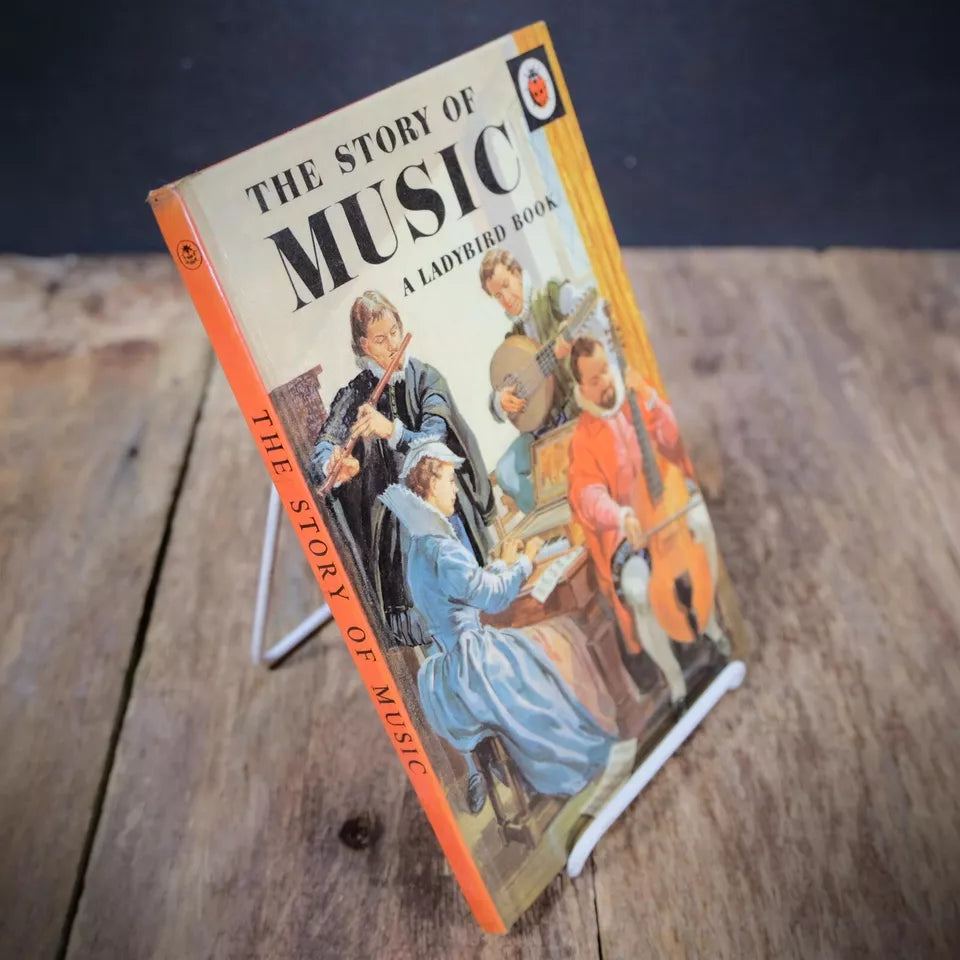 Vintage Ladybird Book, The Story of Music Laminated, 2'6 Issue